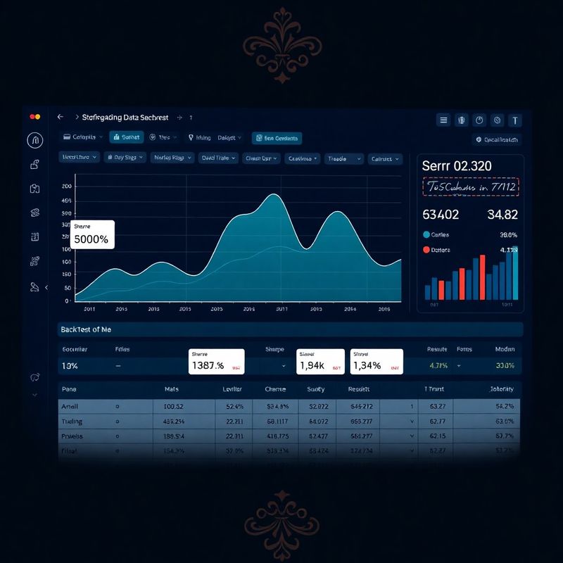 Indigo-tech dashboard s equity křivkou a metrikami backtestu